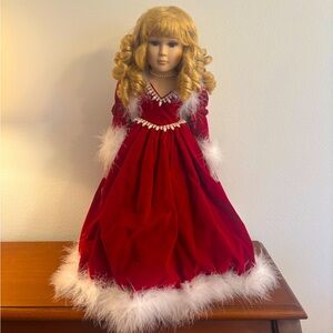 House of Lloyd 19” Vintage 1992 Collector Christmas Doll